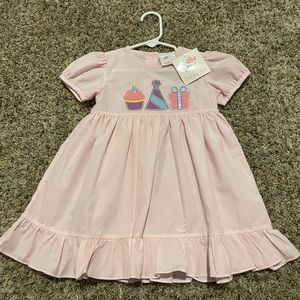 Stitchy Fish - Birthday Girl Smocked Dress